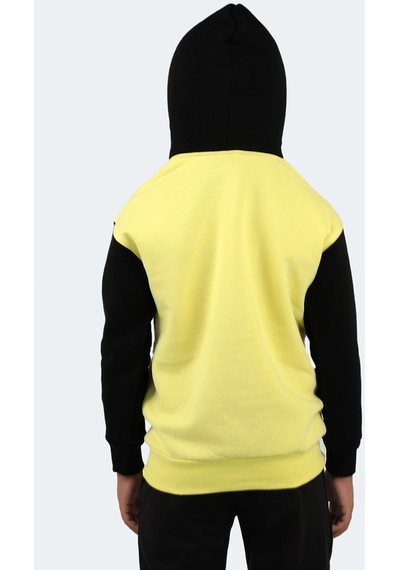 Slazenger DJURO IN Unisex Çocuk Sweatshirt Sarı