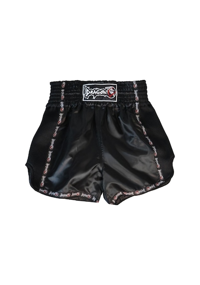 Dragondo Mt3091 Muaythai Şortu Kick Boks Şortu Siyah