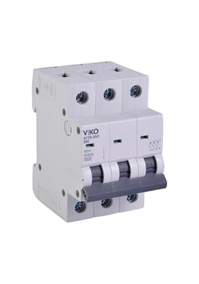 4vtb-3b50 Otomatik Sigorta 4,5ka B Tipi 3 Kutup 50a