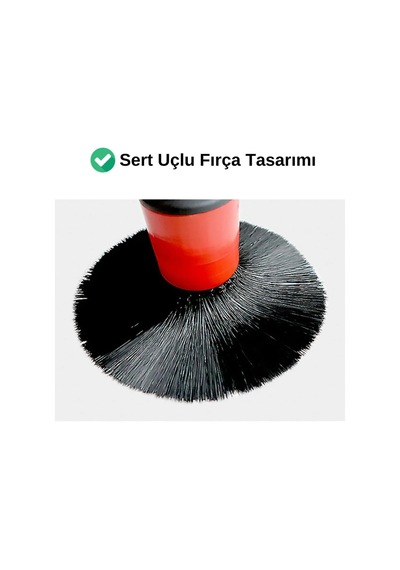 Tineke 5 Adet Detay Araç Içi Oto Temizleme Fırçası Seti