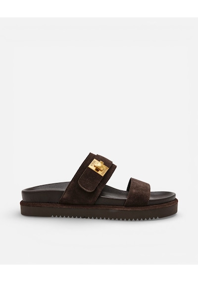Steve Madden Take-two Cho Brn Sd Kadın Cho Brn Sd Terlik Take-two Kahverengi
