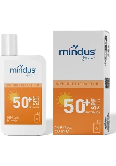 Mindus İnsivible Ultra Fluid Yüz Güneş Kremi Spf50+ 50 Ml