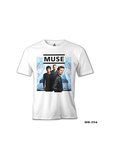 Muse - İstanbul Beyaz Erkek Tshirt