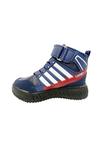 Carby 2021-b Bebe Sneakers Bot Laci Beyaz Kırnızı Lacivert