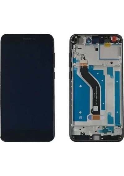 Huawei Uyumlu P9 Lite 2017 Lcd Ekran Siyah Çıtalı