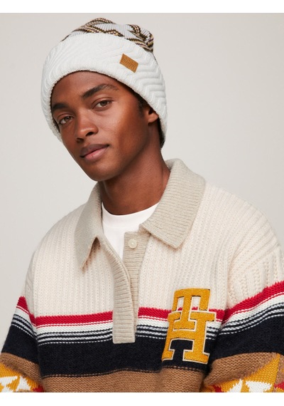 Tommy Hilfiger Th X P Beanıe Kadın Bej Bere