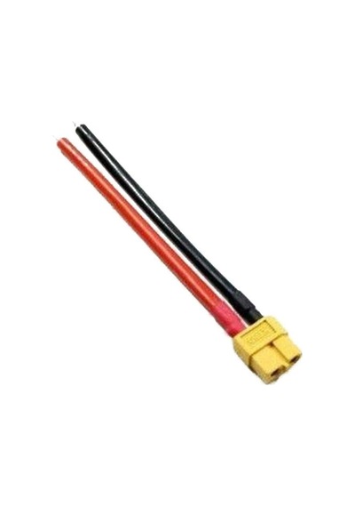 Xt60 Dişi Lipo Pil Şarj Kablosu 15 Cm 1,5mm Siaf Silikon Kablolu