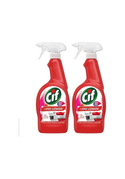 Her Yer Leke Uzmanı Halı Koltuk Mutfak Temizleyici Sprey, 750 Ml X 2