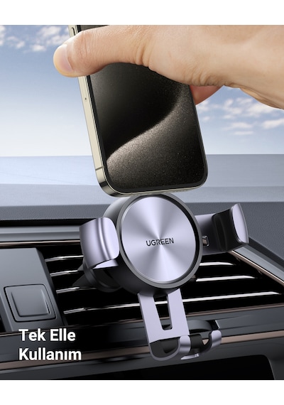 Ugreen Araç İçi Telefon Tutucu Air Vent , Uzay Girişi, 50564