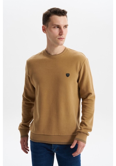 AR-MA Arma Erkek Regular Fit Örme Selanik Sweatshirt %65 Pamuk %35 Polyester, Karbon Fırçalı, Basic Bisiklet Yaka K30124699002 Acı Kahverengi AR-MA Arma Erkek Regular Fit Örme Selanik Sweatshirt %65 Pamuk %35 Polyester, Karbon Fırçalı, Basic Bisiklet Yaka K30124699002 Acı Kahverengi