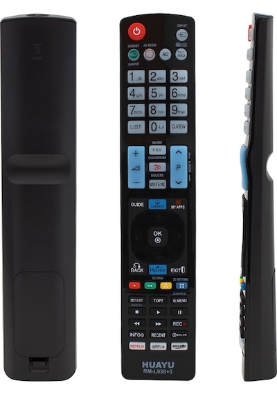 Huayu Rm-L930+3 LG Uyumlu Netflix-Amazon Tuşlu Lcd-Led Tv Universal Kuma