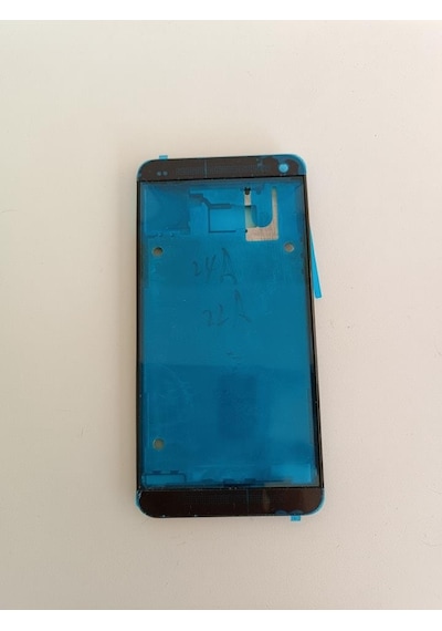 Htc One M7 Orta Kasa Ön Kapak Siyah
