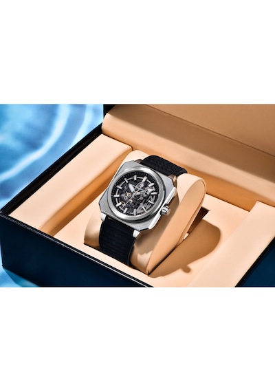 Pd-1791 Erkek 42mm Su Geçirmez By-9020 Otomatik Mekanik Saat Safir Kristal Işıklı Spor Saat Gümüş