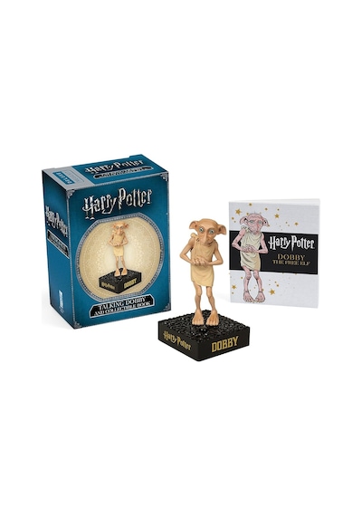 Harry Potter Talking Dobby And Collectible Book Miniature Editions