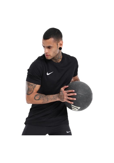 Nike Dri-fit Park Vıı Jsy Ss Erkek Spor Tişört Siyah - Beyaz