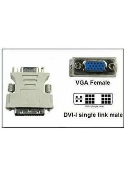 Bircan06- 18 5 Dvi To Vga Çevirici Dvı To Vga 18 5 Dvi Vga Dönüştürücü