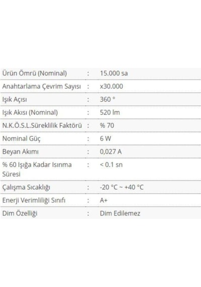Cata 2 Adet Ct 4286 6w E27 Rustik Led Glop G95 Ampul Amber