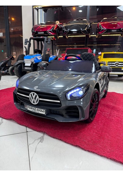 Poyraz Akülü Aşiret Paket Akülü Araba Özel Plaka 12v Gri