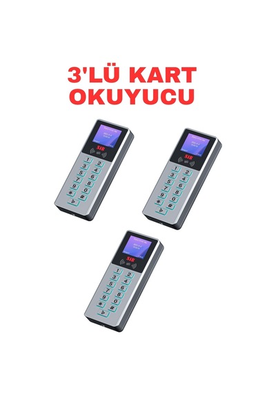 Sr-218 Em-w Tuya Wifi Kart Şifre Okuyucu Ip68 Proximity 125 Khz Metal Kasa 3 Adet