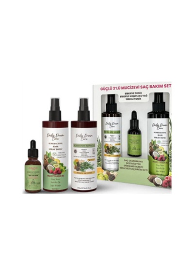 Daily Dream Care Hızlı Saç Uzatma Biberiye Serum + Biberiye Tonik Saç Bakım Seti
