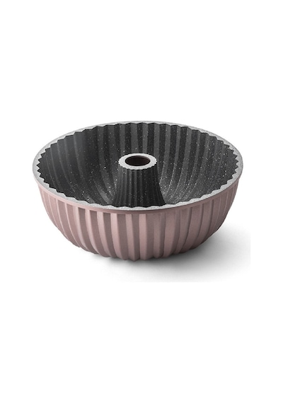 Emsan Griss Hardstone Döküm Kek Kalıbı Golden Pink 24 CM