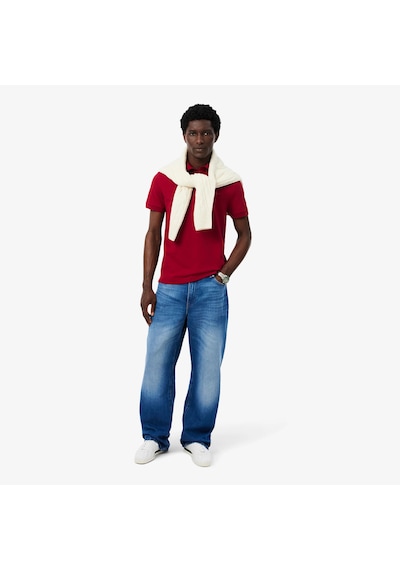 Lacoste Paris Erkek Regular Fit Pike Polo T-shirt Bordo