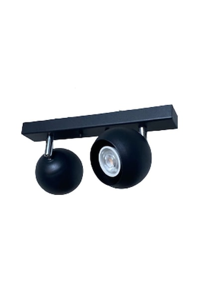 Rsylight Metal Modern Spor Siyah Mafsallı Led Spot Avize Günışığı Ampullü