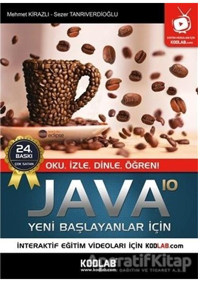Yeni Başlayanlar İçin Java - Sezer Tanrıverdioğlu -  Mehmet Kirazlı - Kodlab