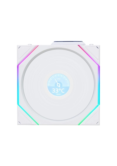 Unı Fan Reverse Tl Wıreless Lcd 1x120mm Beyaz Kasa Fanı G99.12rtllcd1w1w.00 Standart