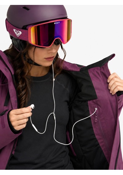 Roxy 20k İce Haven Kadın Kayak/snowboard Montu-erjtj03562 Bordo
