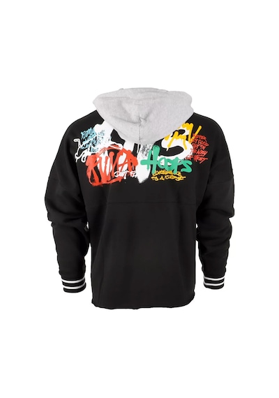 Puma Boroughs Erkek Siyah Kapüşonlu Hoodie Siyah