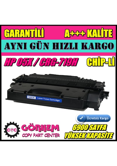 Hp Ce505X Uyumlu Toner (6900 Sayfa) N11.21602