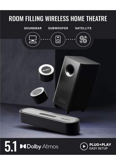 Bowfell Halo 5.1 Atmos Eu 300w Soundbar