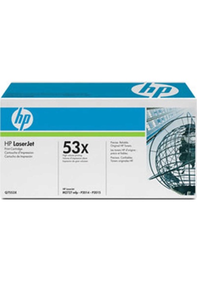 Hp 53x-q7553xd Siyah Toner Yüksek Kapasiteli İkili Paket- Mavi Kutu C Grade