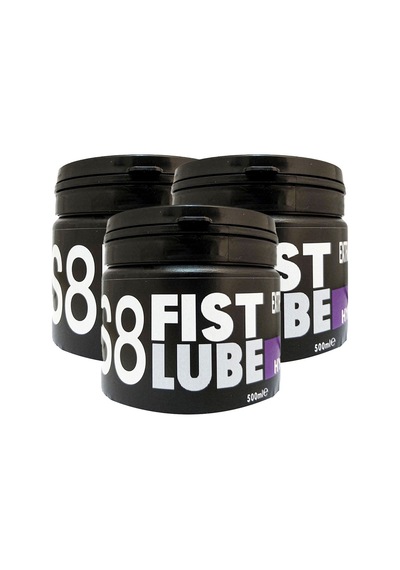 Stimul8 3 Adet Büyük Boy Fist Lube 500ml Kadın Erkek Kayganlaştırıcııubrikant Krem