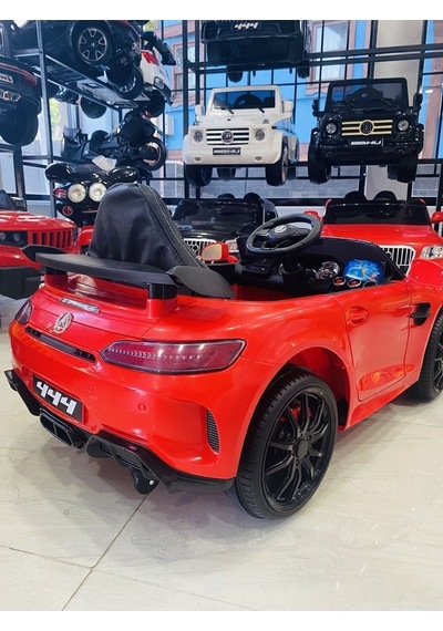 Mercedes 12 Volt Uzaktan Kumandalı Gt Akülü Araba 0-5 Yaş Kırmızı