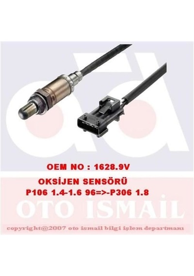 BOSCH 258003717 OKSİJEN SENSÖRÜ 106 206 306 406 PARTNER / XSARA B