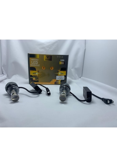 Vr Pro H7 Mega Mercekli Led Far Ampülü 22 Bin Lümen 75w
