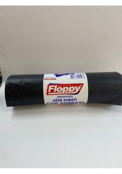 Floppy Endüstriyel Jumbo Boy Çöp Poşeti 10'lu 80x110 Cm 800 Gr