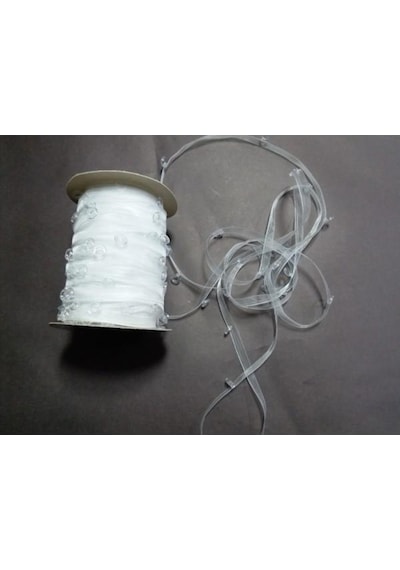 Halkalı 1 Cm Şeffaf Misine Ekstrafor Kod : C25_1 (100 Mt.)