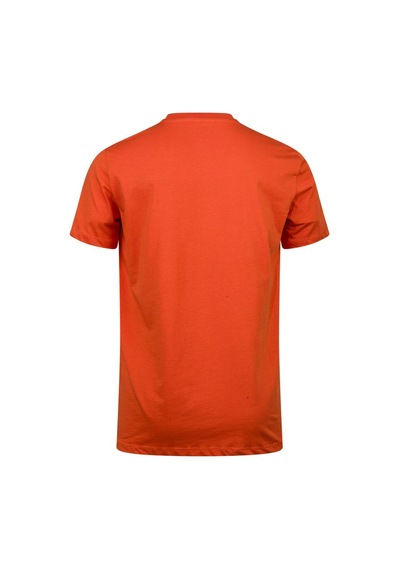 2as Alex Baskılı Erkek Sıfır Yaka T-shirt 042 TURUNCU