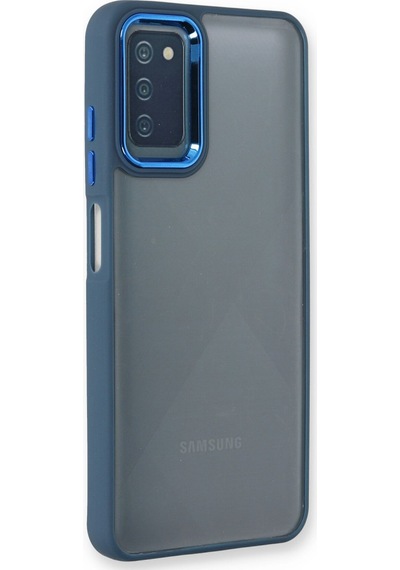 Galaxy A03s Kılıf Dora Kapak - Mavi