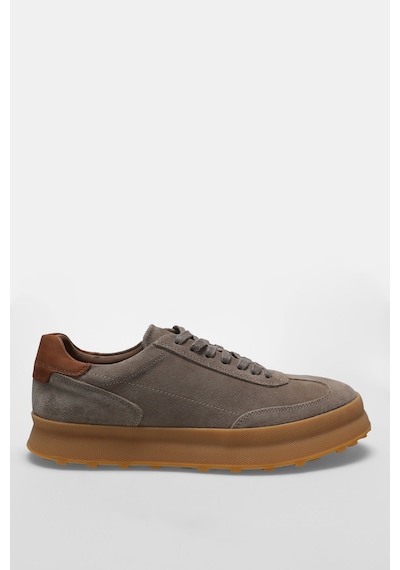 Lufian Adam Erkek Deri Sneaker Ayakkabı Bej Bej 112230207100550 Bej
