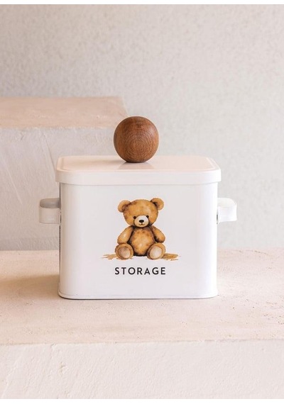 The Mia Storage Oyuncak Saklama Kabı 13x20x18 Cm Stg0002 Beyaz