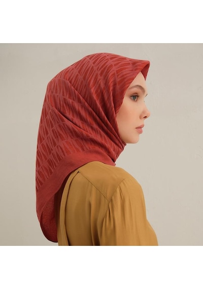 Armine E00oa0444083 35 Armine Lyocell Eşarp 3 Kırmızı