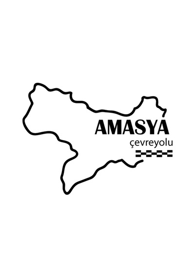 Amasya Çevreyolu Sticker 12 9 Cm