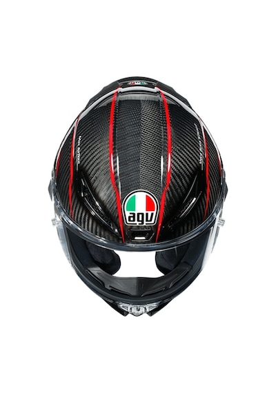 Agv Pista GP RR Performance Carbon Kapalı Kask Kırmızı Siyah