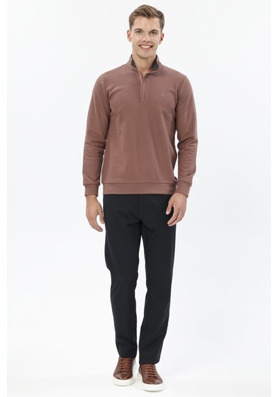 Erkek Selanik Sweatshirt 252209017.slkhyfr Gül Kurusu