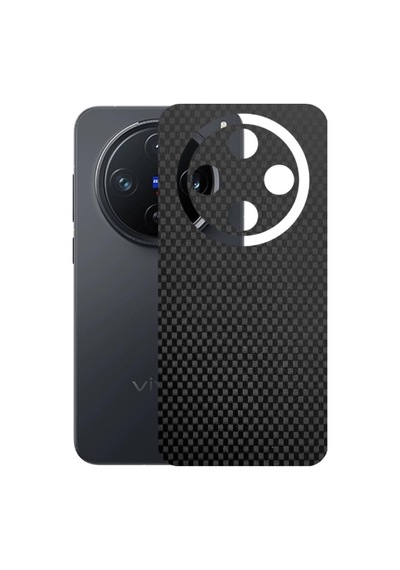 Kapps Vivo X200 Pro Mini İle Uyumlu Fiber Serisi Premium Arka Kapak Kaplama Kenarlar Yoktur 89560157