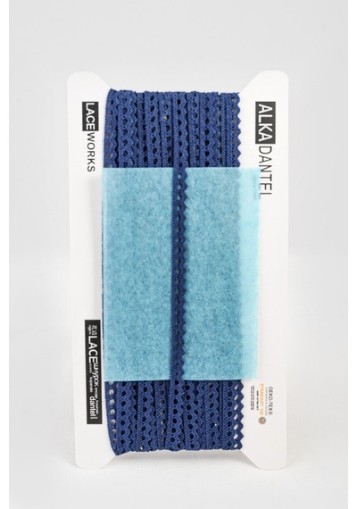 Alka Dantel Merserize Kopanaki 10 Metre 636 Merserize Royal Blue